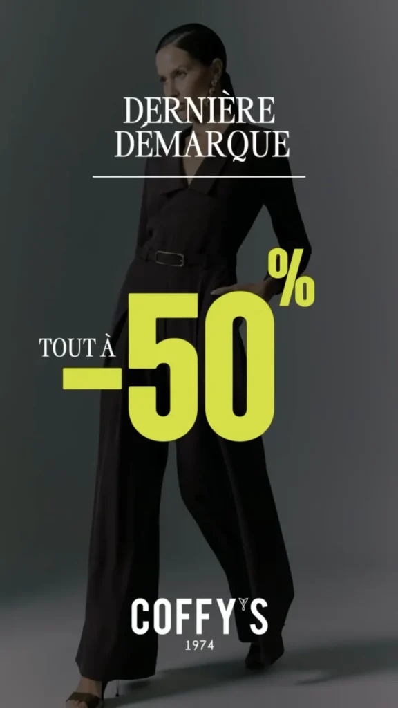 SOLDES JUSQU’À -50%